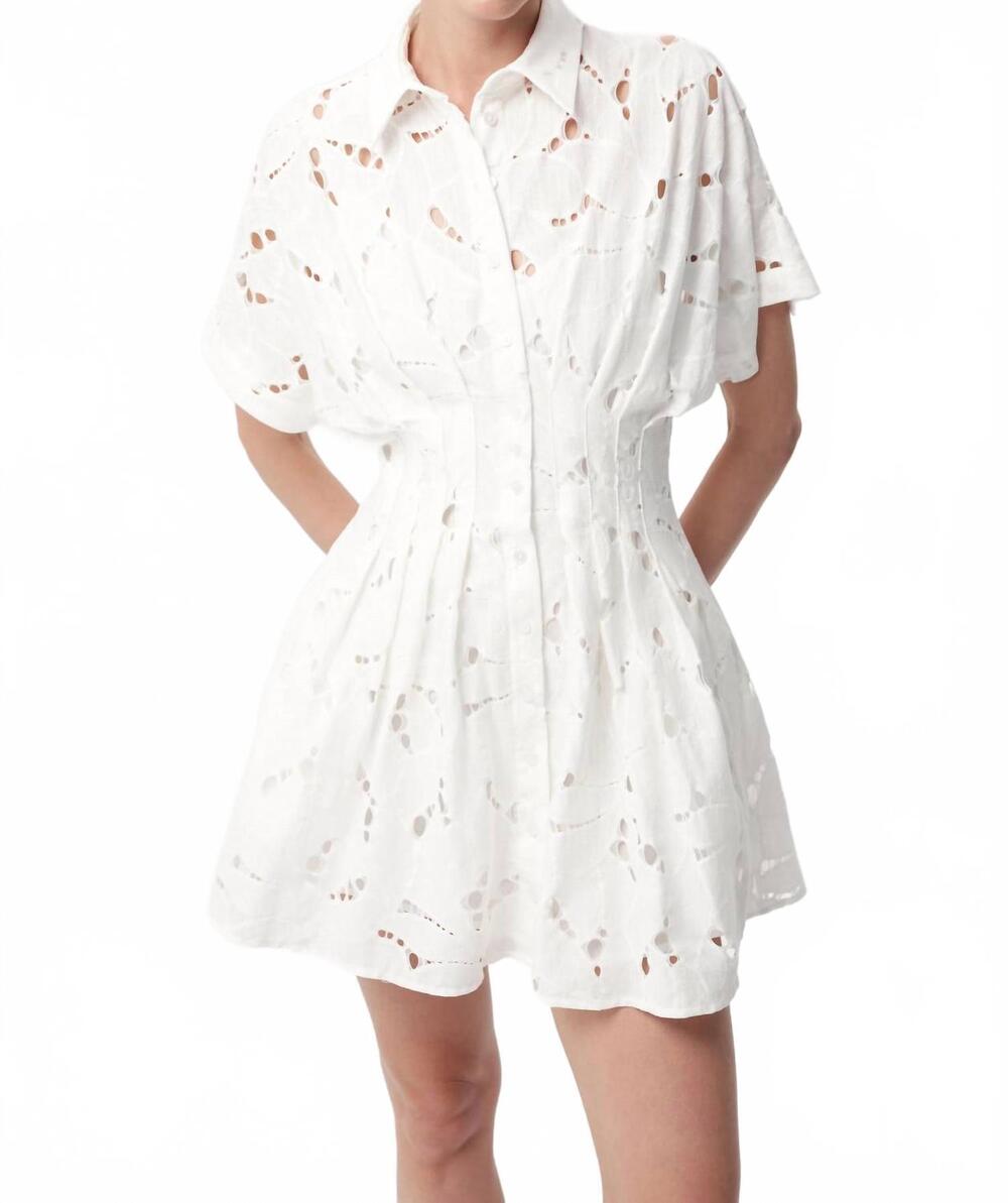 NEW EXQUISE angevin dress in white